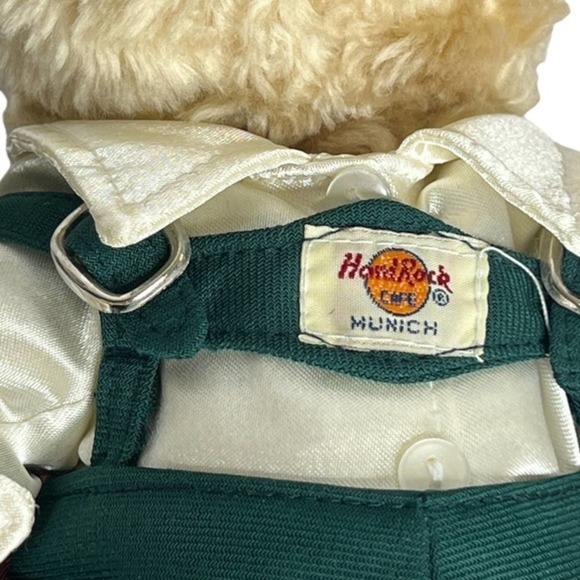 Hard Rock Cafe Munich 2003 Lederhosen Herrington Teddy Bear Limited Edition #307 - Picture 4 of 8